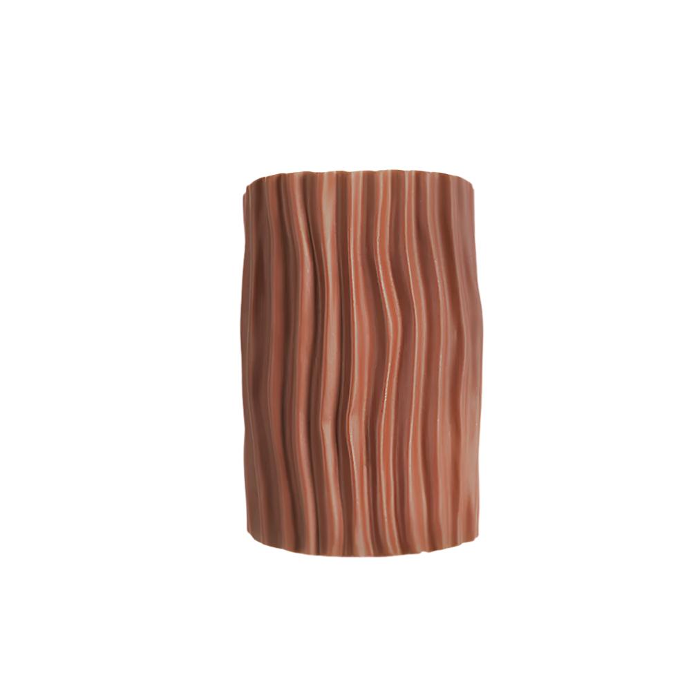 Clarity Curve Japandi Resin Wall Light