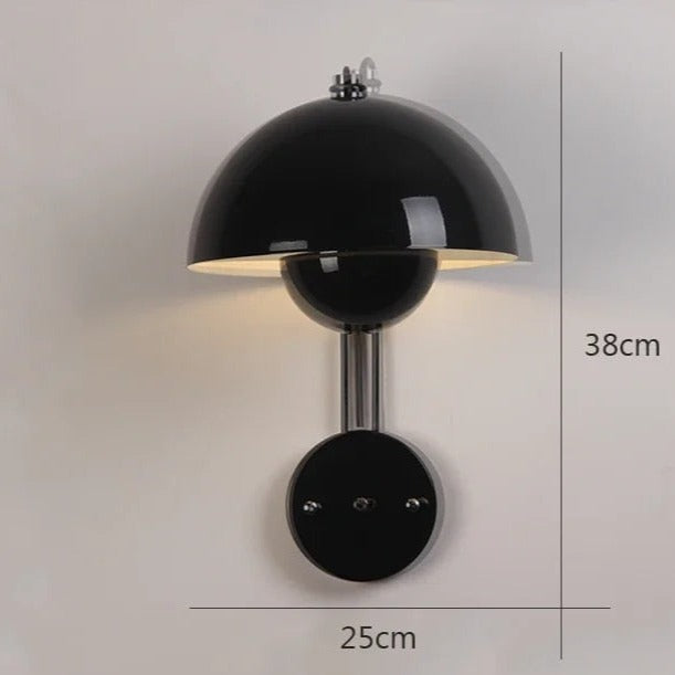 Nordic Style Mushroom Wall Lamp