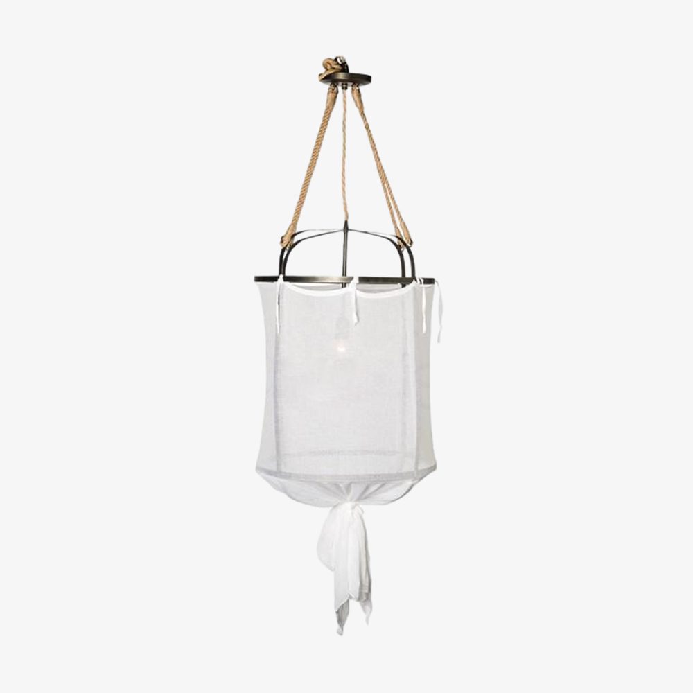 Suspension en lin Boho Provence