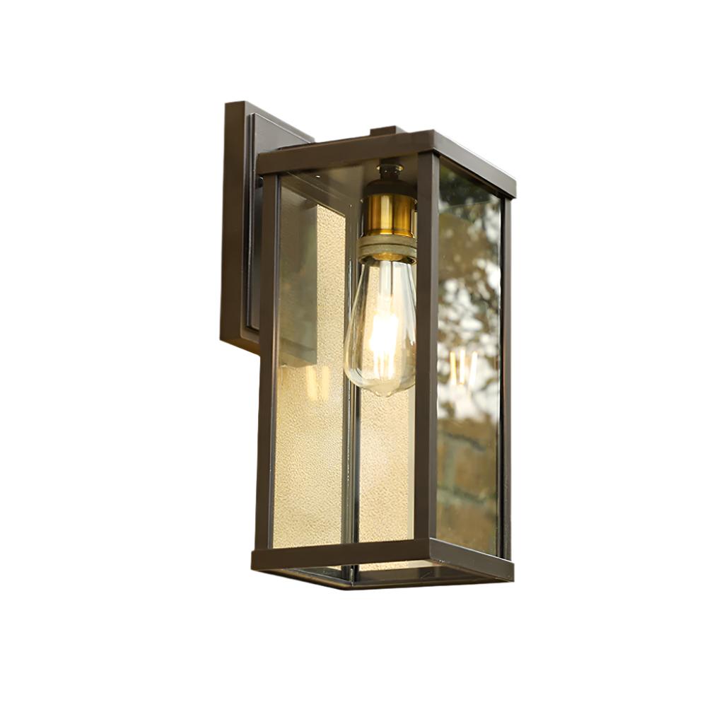 Retro Radenko Glass Outdoor Wall Light