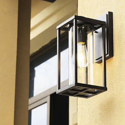 Retro Radenko Glass Outdoor Wall Light