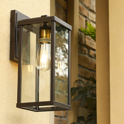 Retro Radenko Glass Outdoor Wall Light