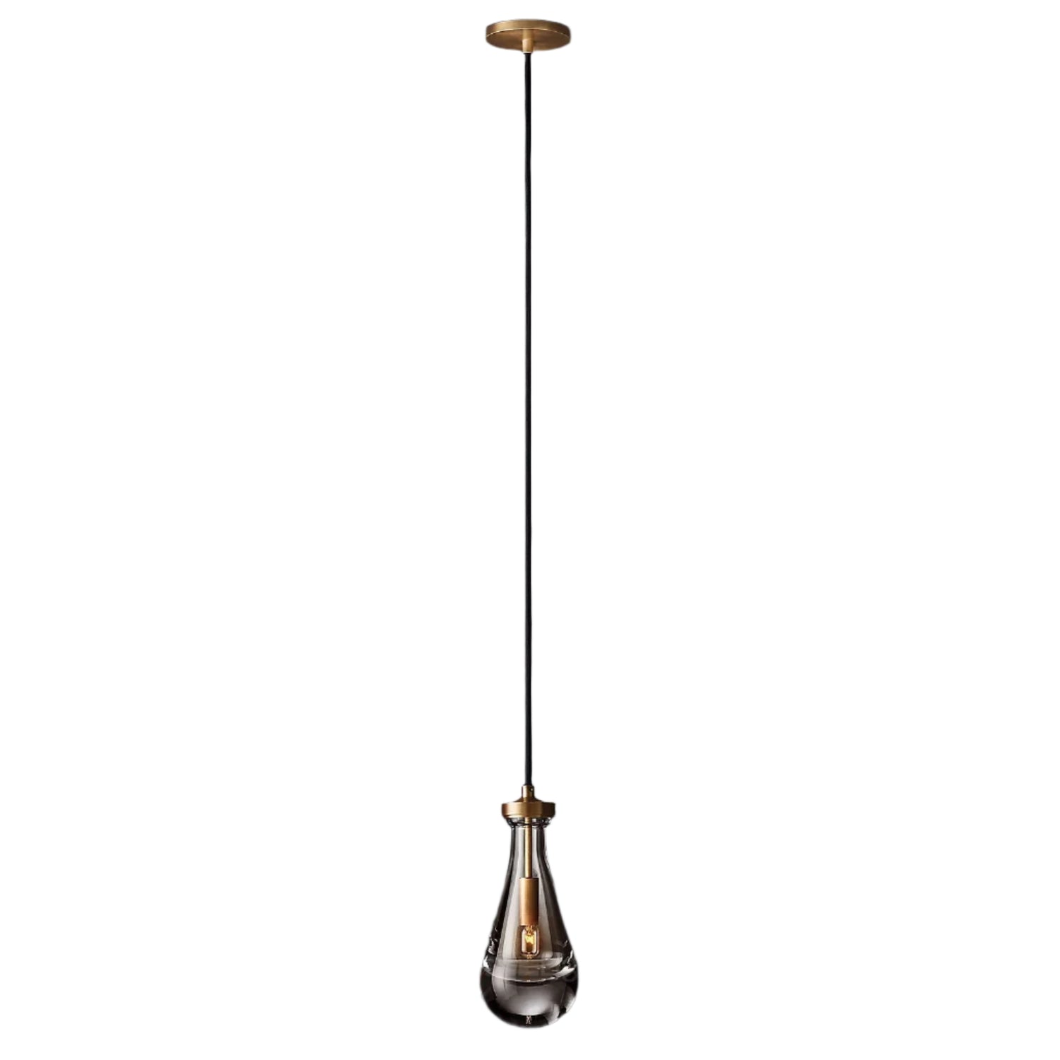 Celara Raindrop Linear Glass Chandelier