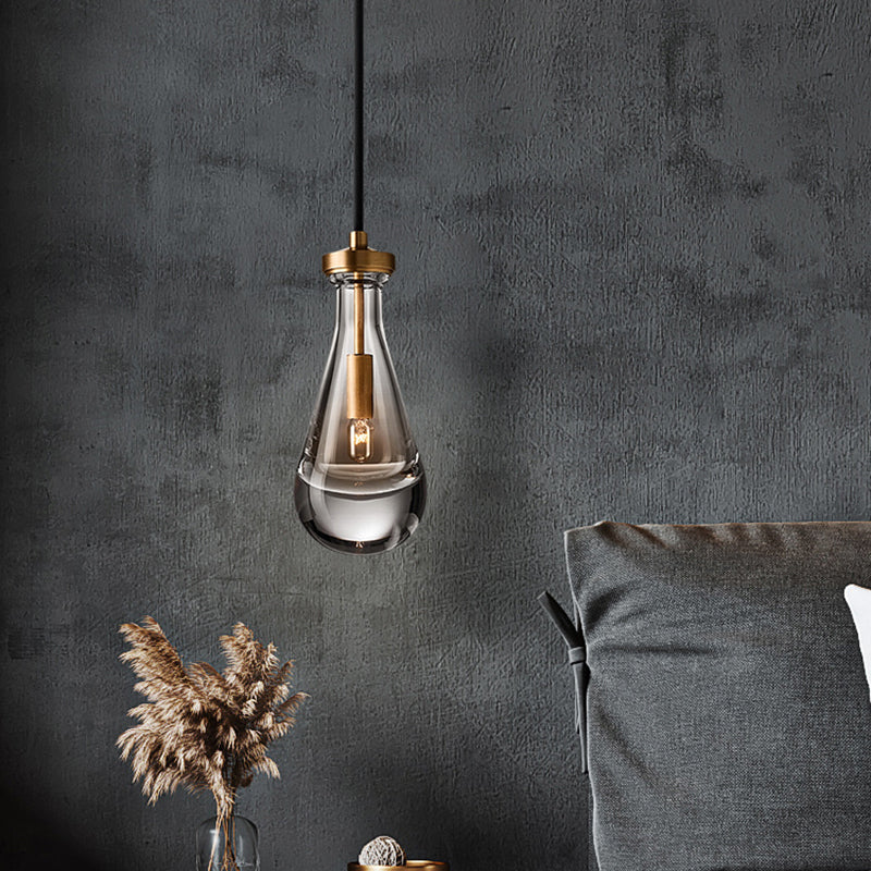 Celara Raindrop Linear Glass Chandelier