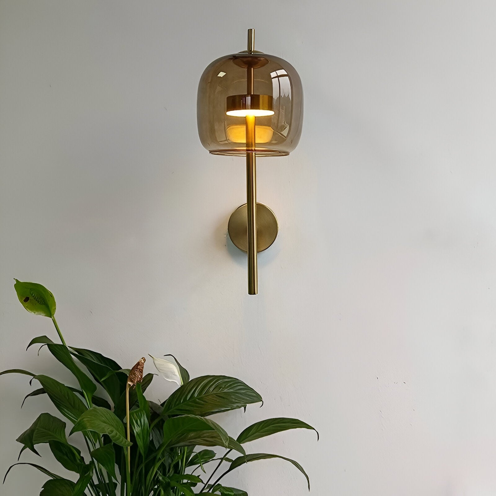 Kael Nordic Glass Wall Light