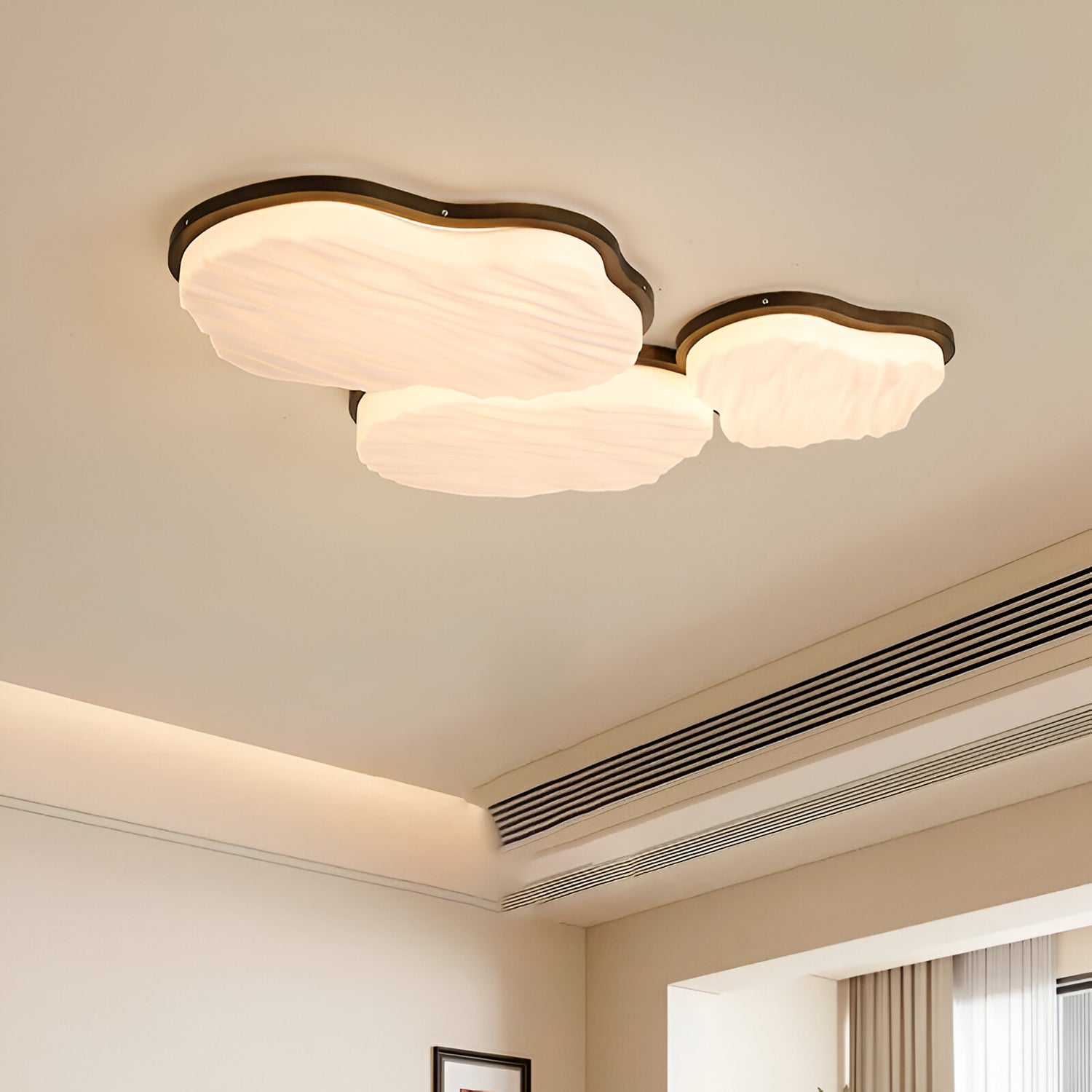 Retro Style Acrylic Ceiling Light