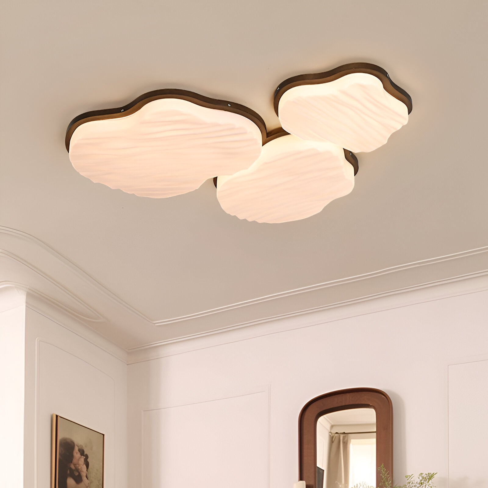 Lumière de plafond de protection oculaire à spectre complet de style rétro - FAIT