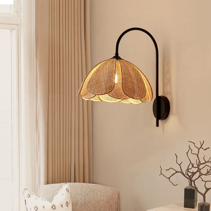 The Glow of Rattan Wall Lamp