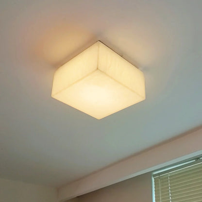Rivage Alabaster Minimalist Ceiling Light
