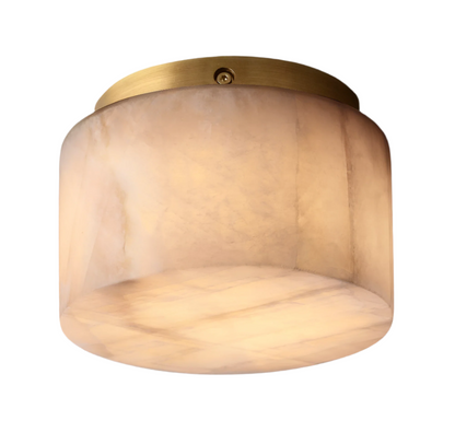 Rivage Alabaster Minimalist Ceiling Light