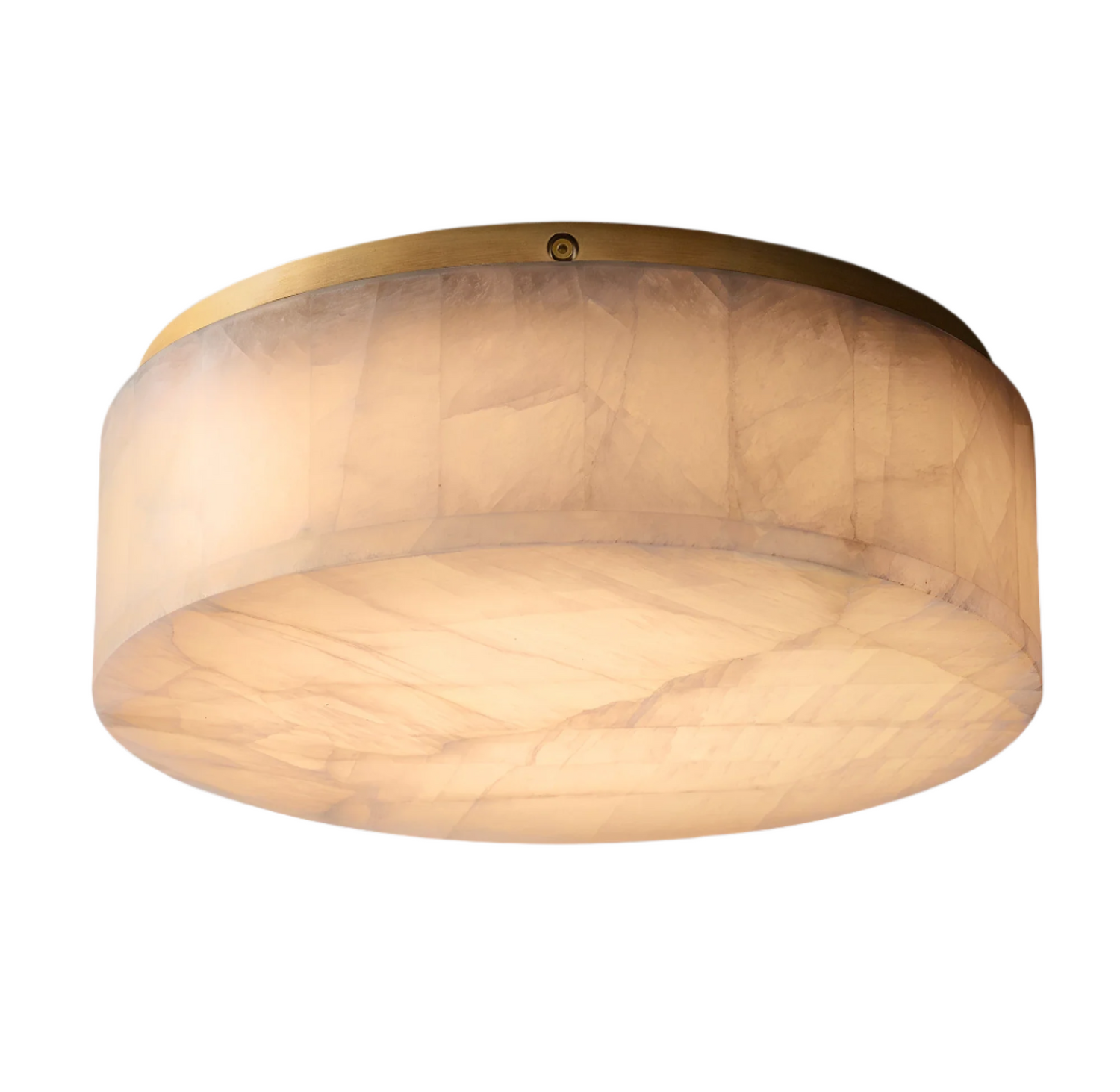 Rivage Alabaster Minimalist Ceiling Light