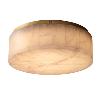 Rivage Alabaster Minimalist Ceiling Light