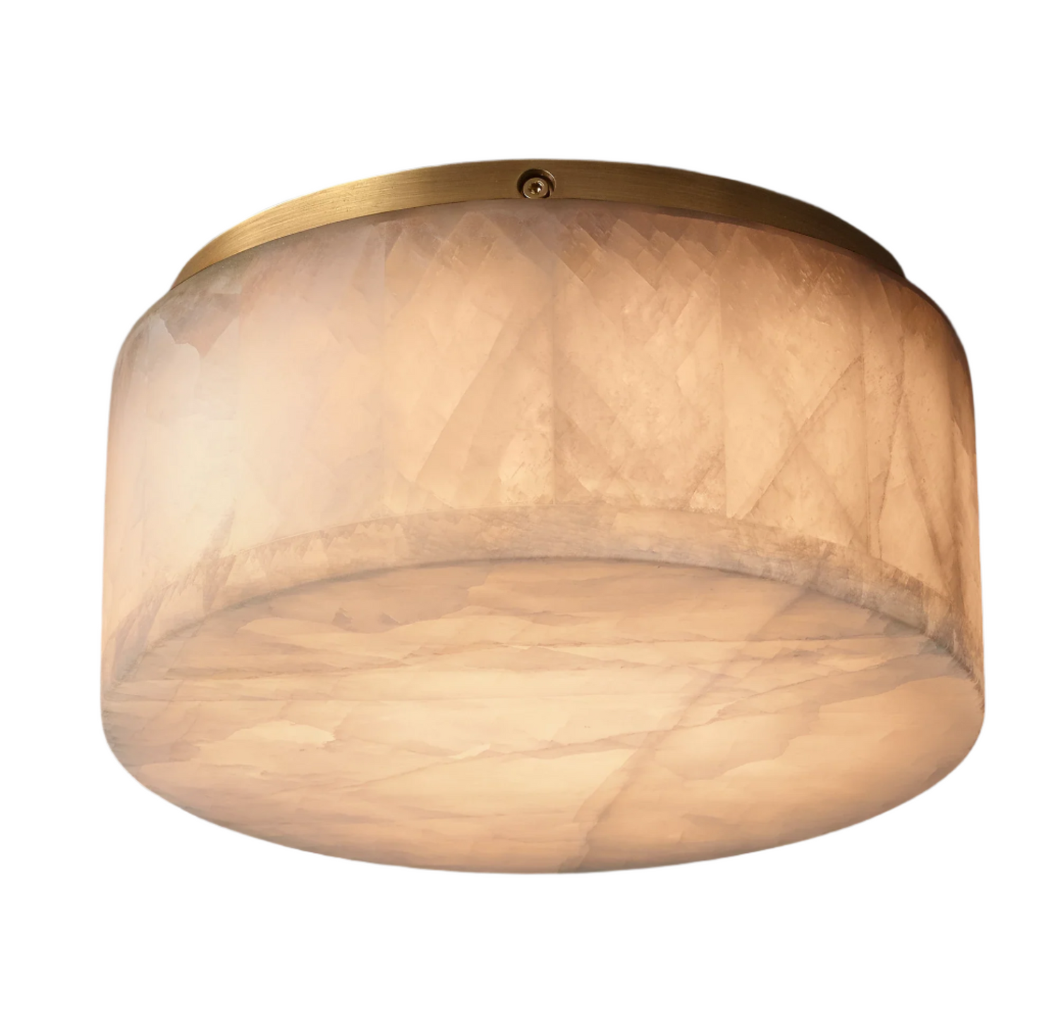 Rivage Alabaster Minimalist Ceiling Light