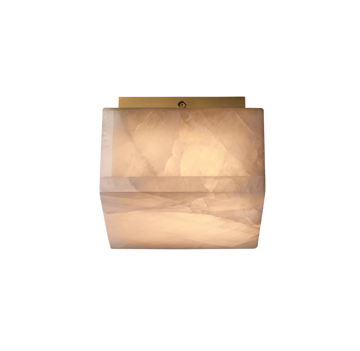 Rivage Alabaster Minimalist Ceiling Light