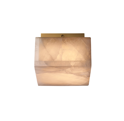Rivage Alabaster Minimalist Ceiling Light