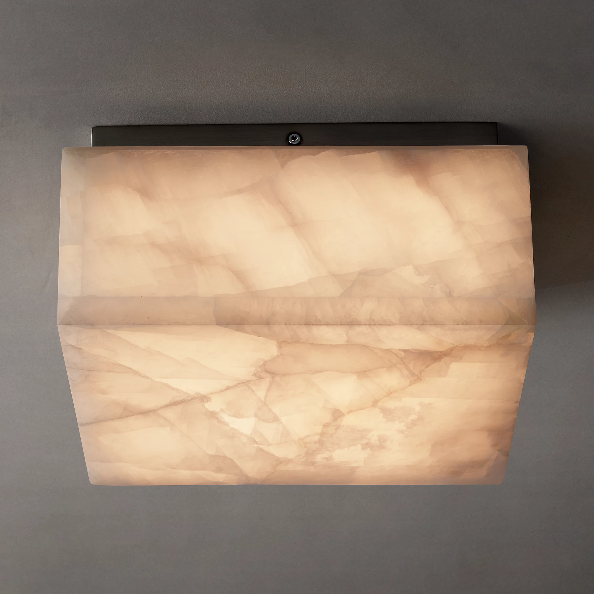 Rivage Alabaster Minimalist Ceiling Light