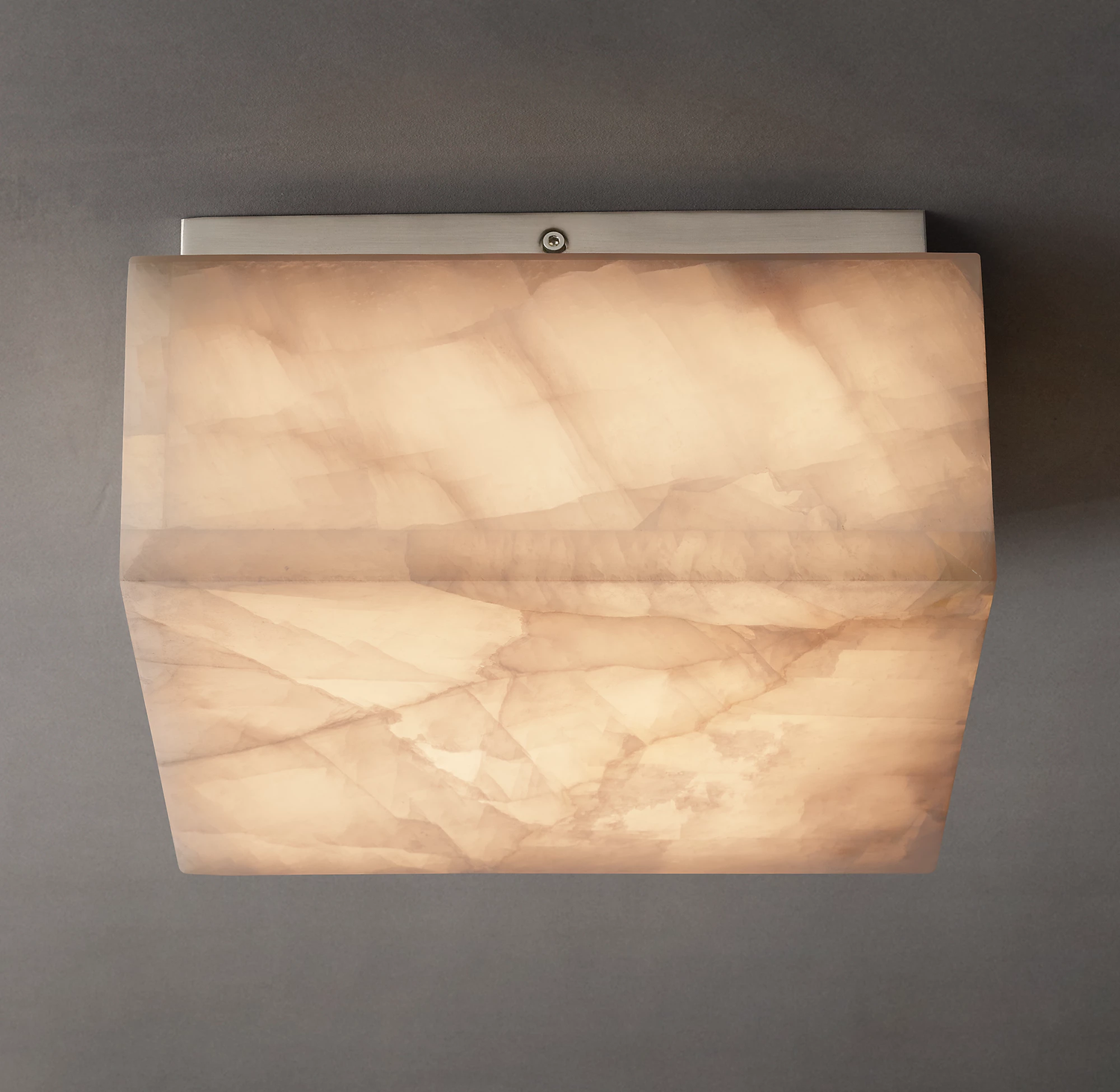 Rivage Alabaster Minimalist Ceiling Light
