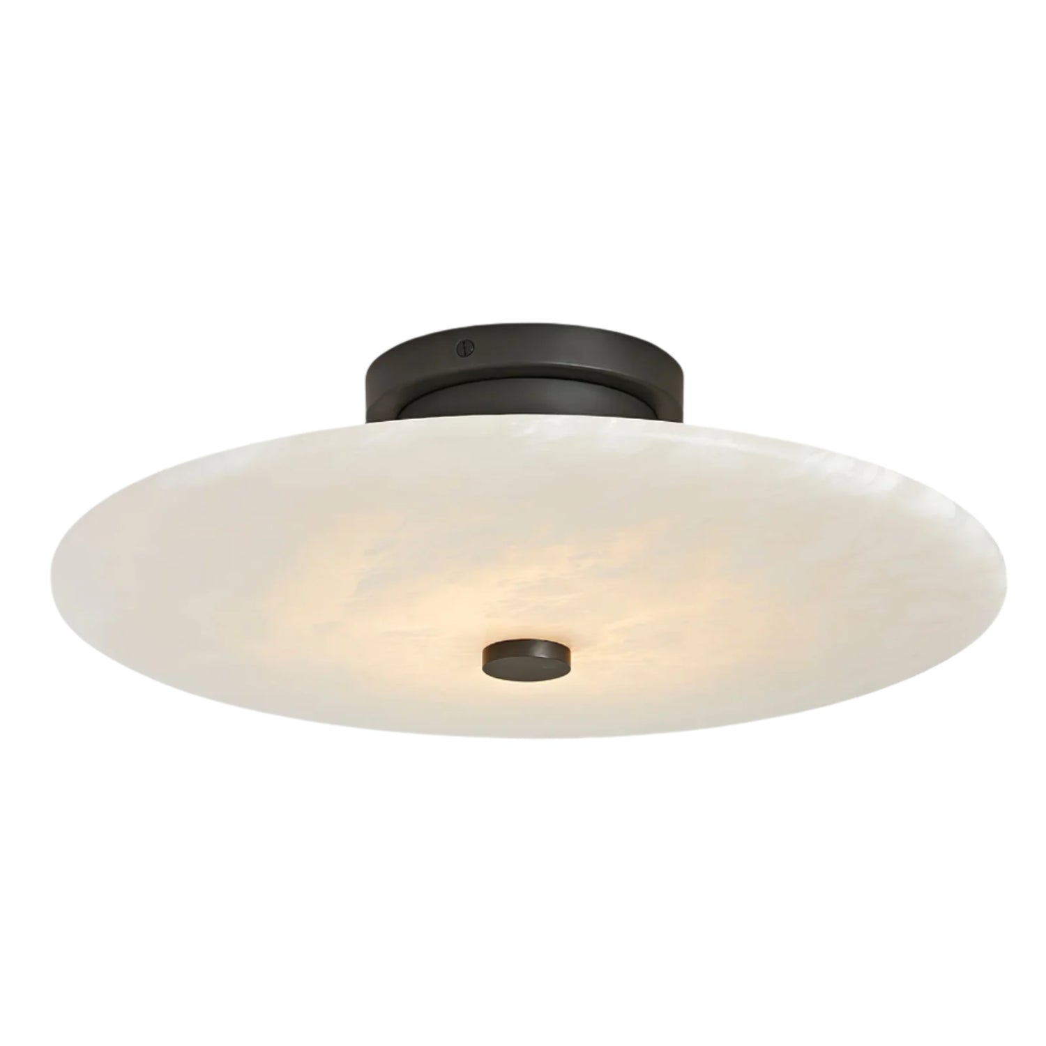 Ankeny Minimalist Alabaster Ceiling and Wall Light