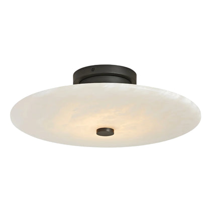 Ankeny Minimalist Alabaster Ceiling and Wall Light