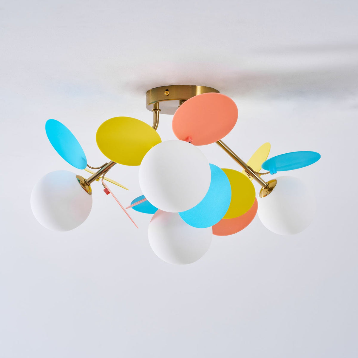 Aurelia Round Macaron Modern Acrylic Ceiling Light