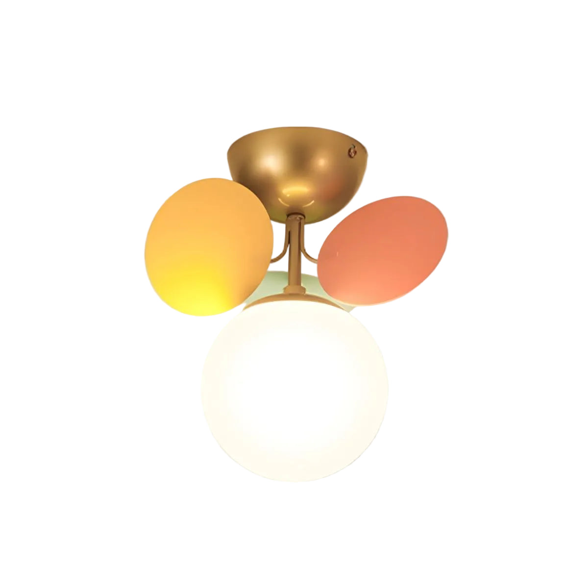 Aurelia Round Macaron Modern Acrylic Ceiling Light