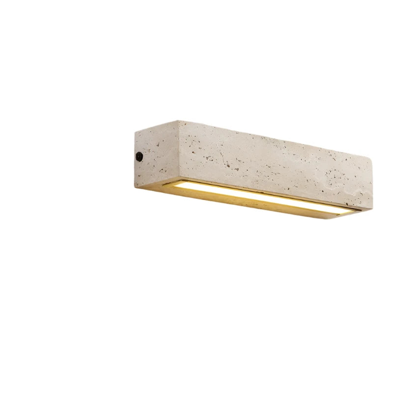 Travertine Buiten Waterproof LED Wandlamp