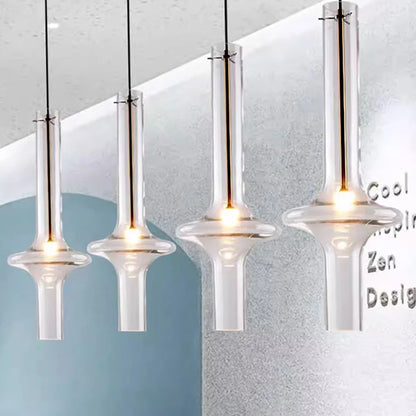 Nordic LED Glass Penta Wonder Pendant Lamp