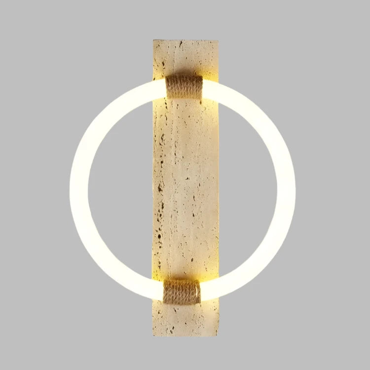 Travertine Medieval Retro LED Wall Lamp