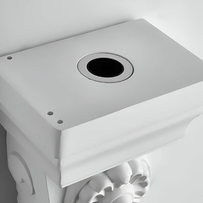 Leonardo Sculptural Plaster Retro Minimalist Wall Lamp