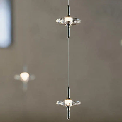 Star Rain Luxury Crystal Pendant Light