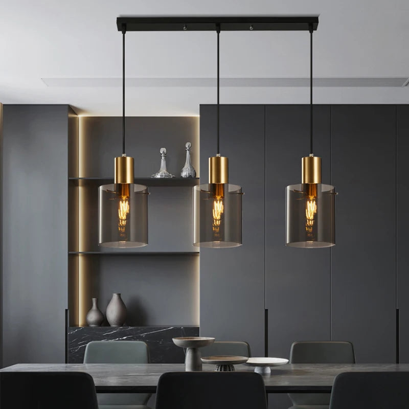 Luxe Glass Pendant Light