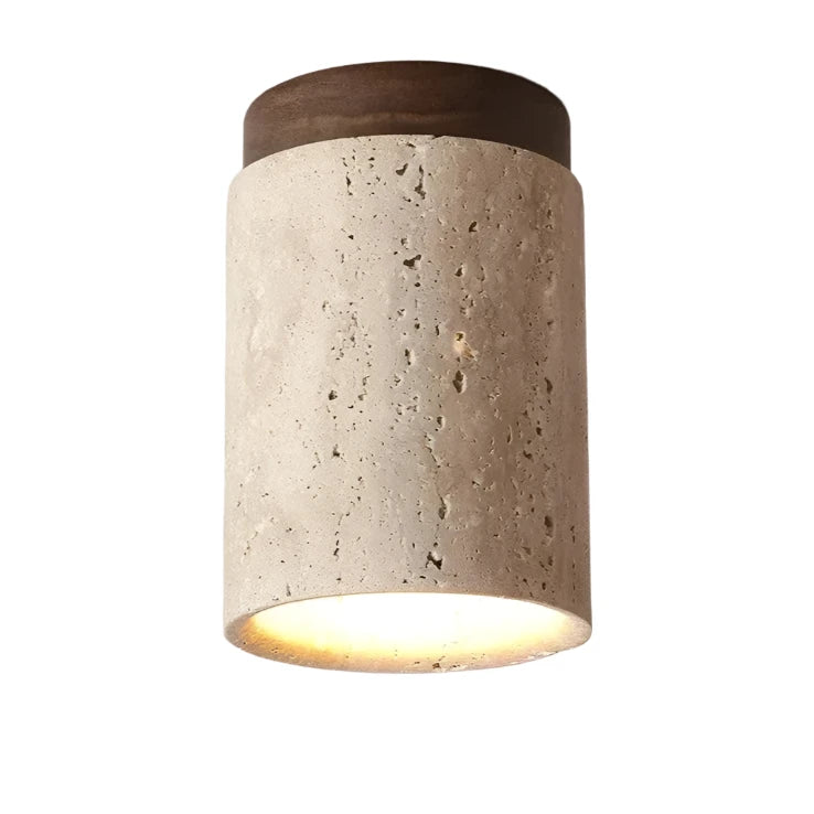 Elegant Travertine LED Spotlight