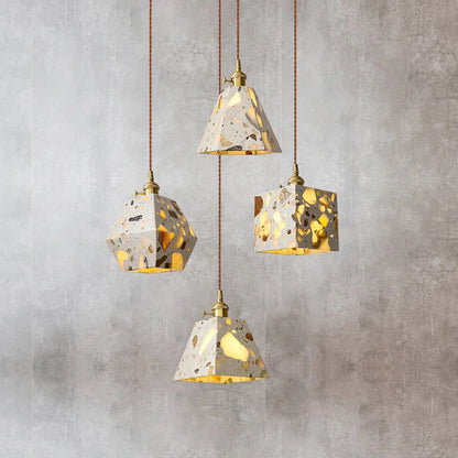 Terrazzo Marble LED Pendant Lamp