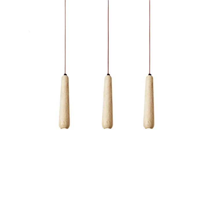 Travertine Tube Pendant Lamp