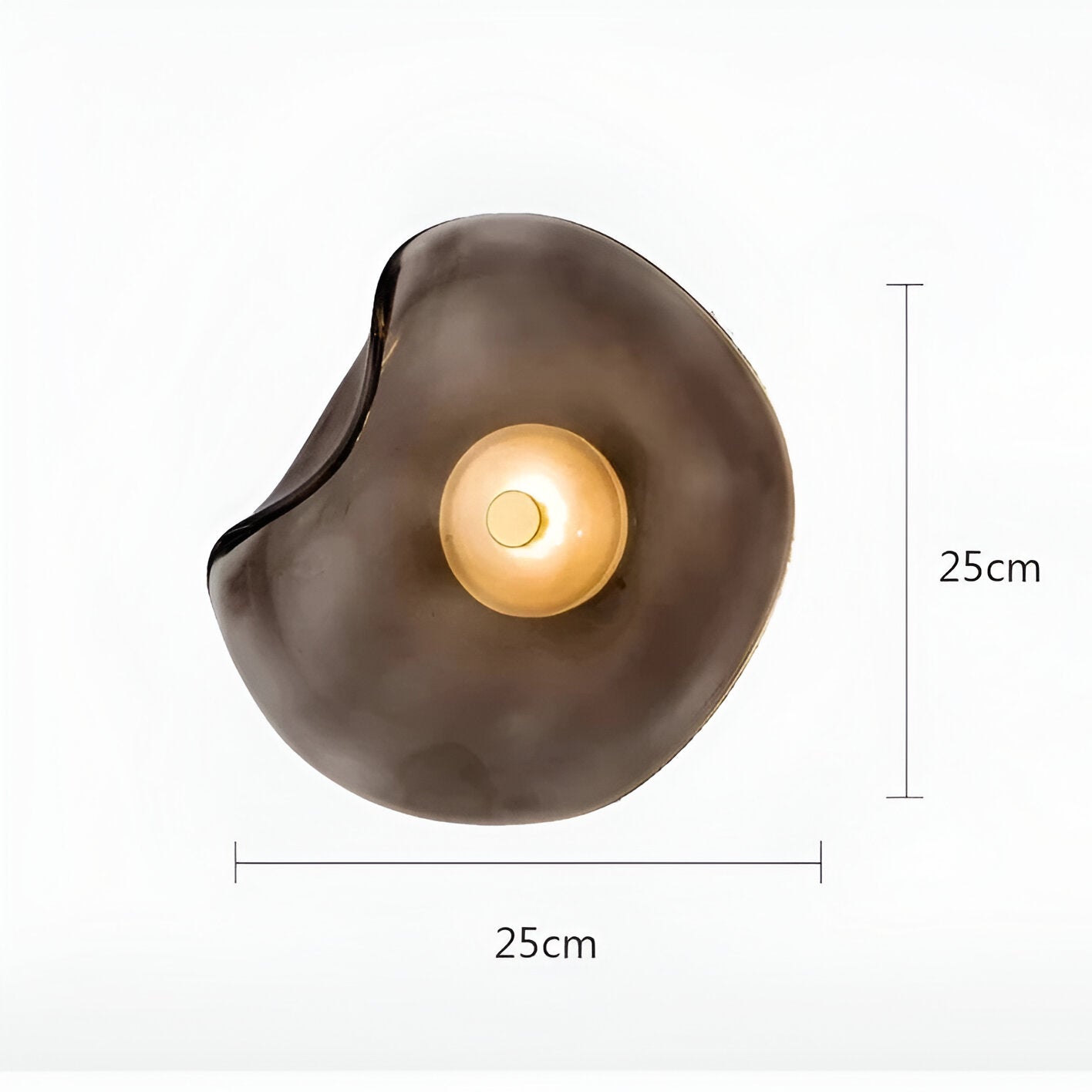 Modern Glass Nordic Minimalist LED Wall Lamp