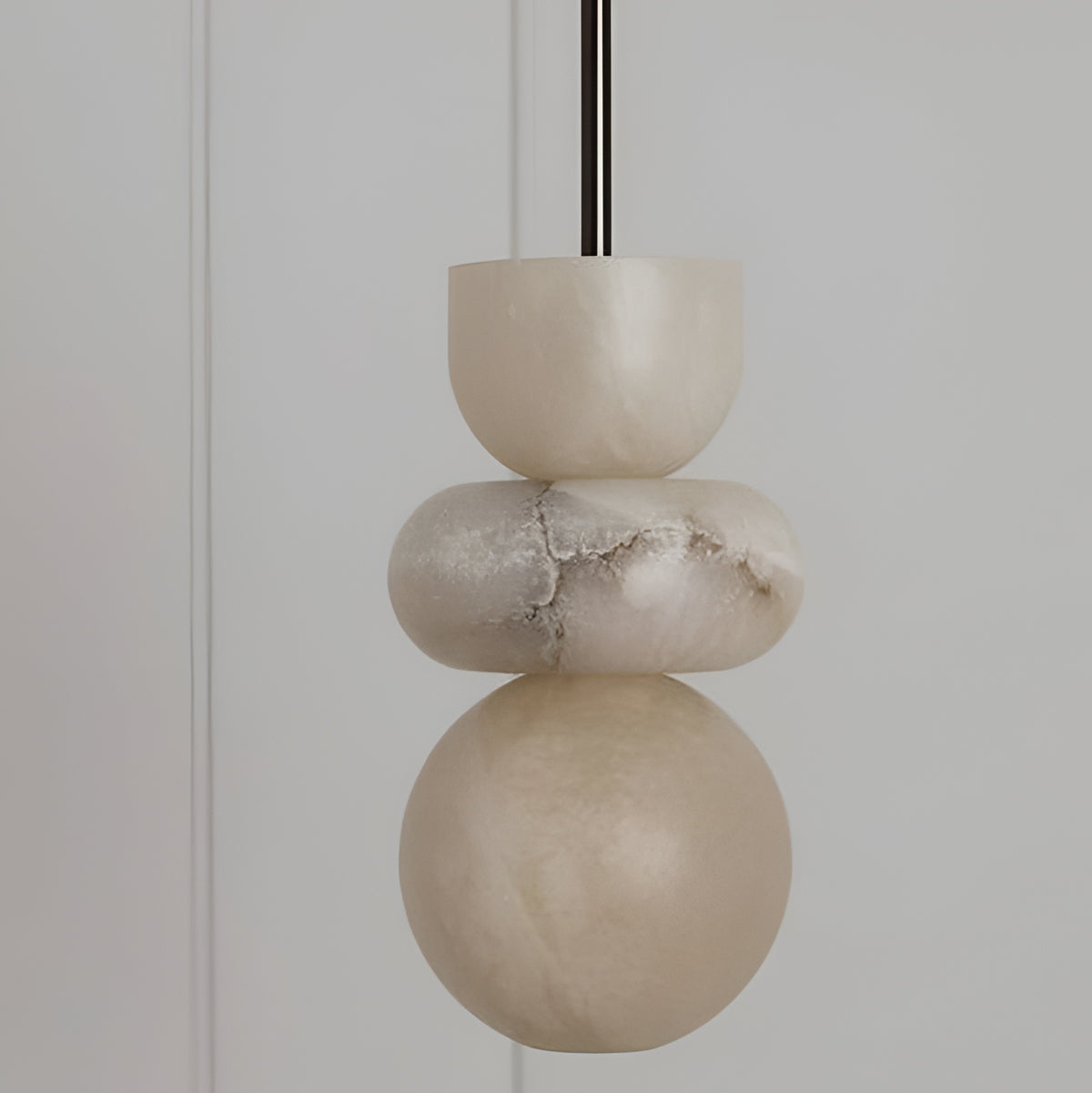 Elara Nordic Natural Marble Pendant Light