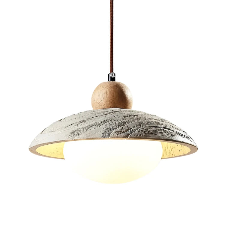 Wabi-sabi Stijl Travertijn Cement Hanglamp