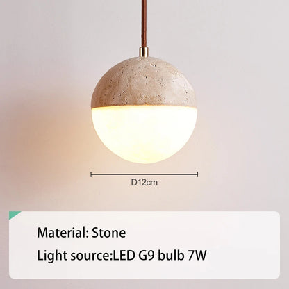 Nature Stone Pendant Lamp