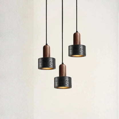 Lampe suspendue LED Pierre Noire