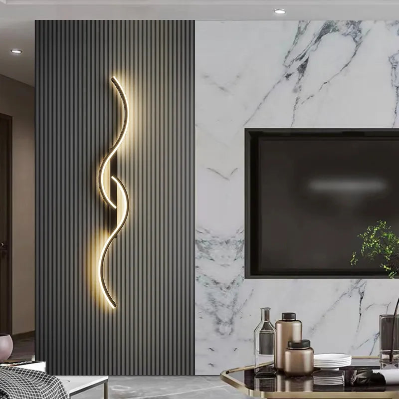 Sleek Linear LED Wall Lamp