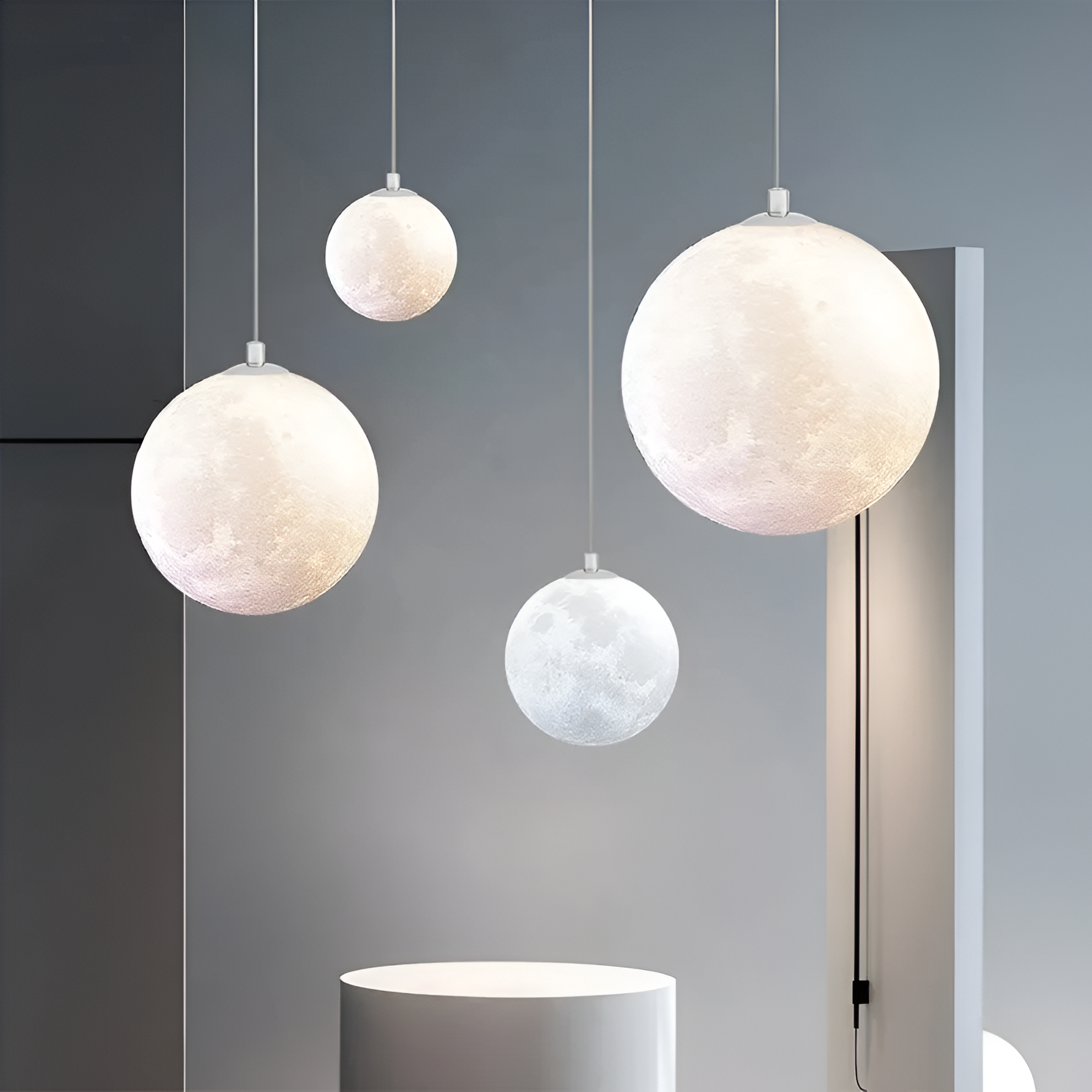 Lunar Glow Pendant Lamp