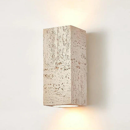 Wabi-Sabi Zement Wandlampe