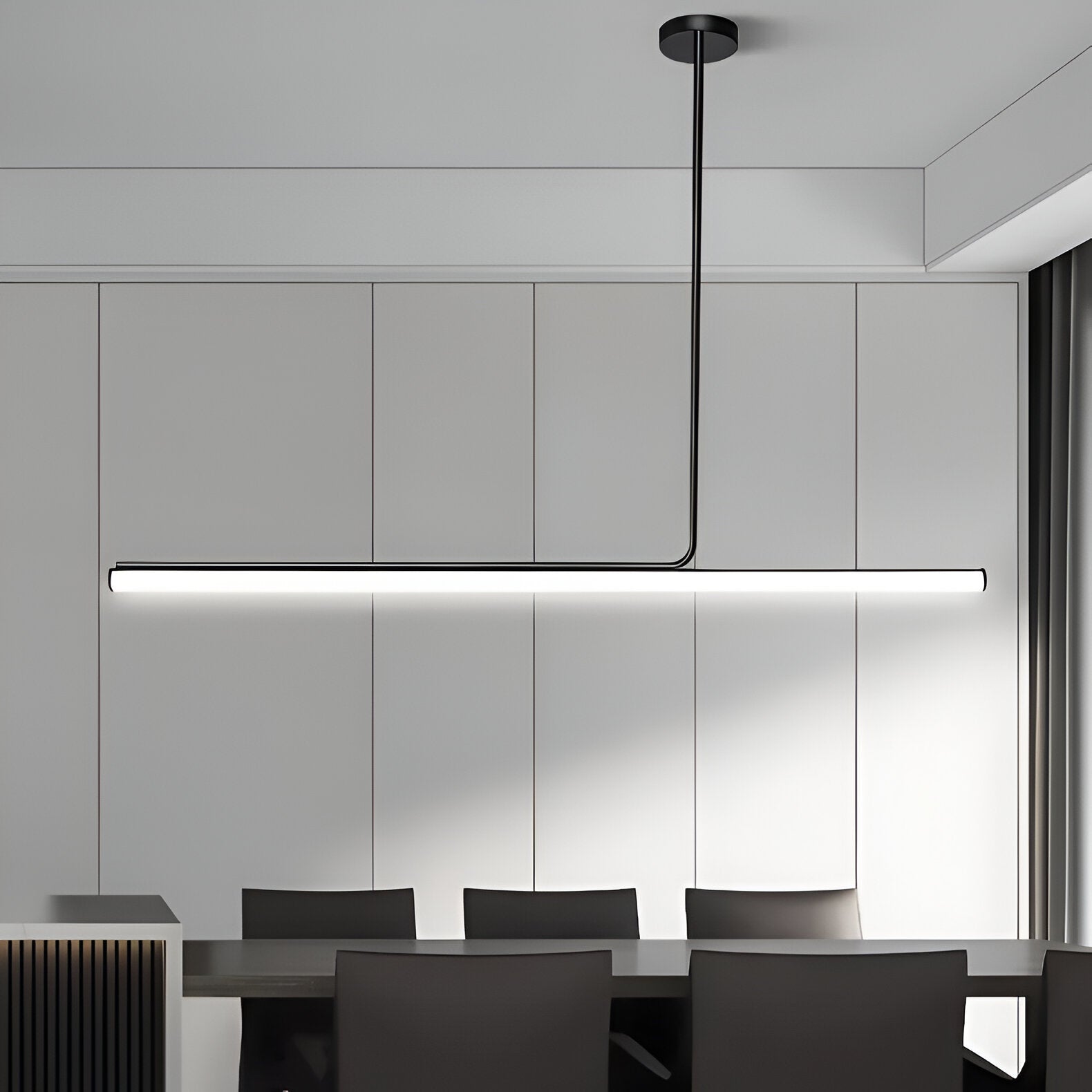 Luxury Acrylic Lampshade Mariah Linear Pendant Light