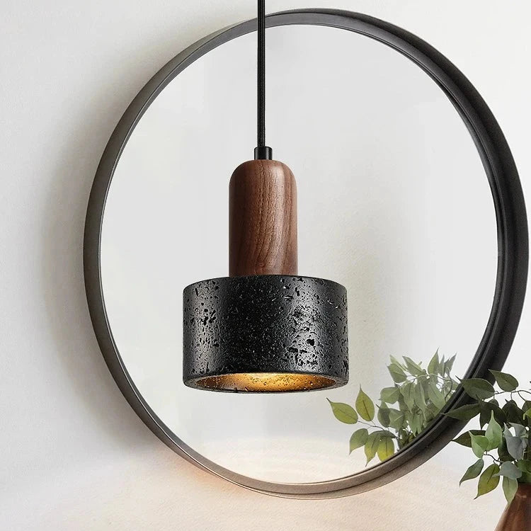 Lampe suspendue LED Pierre Noire