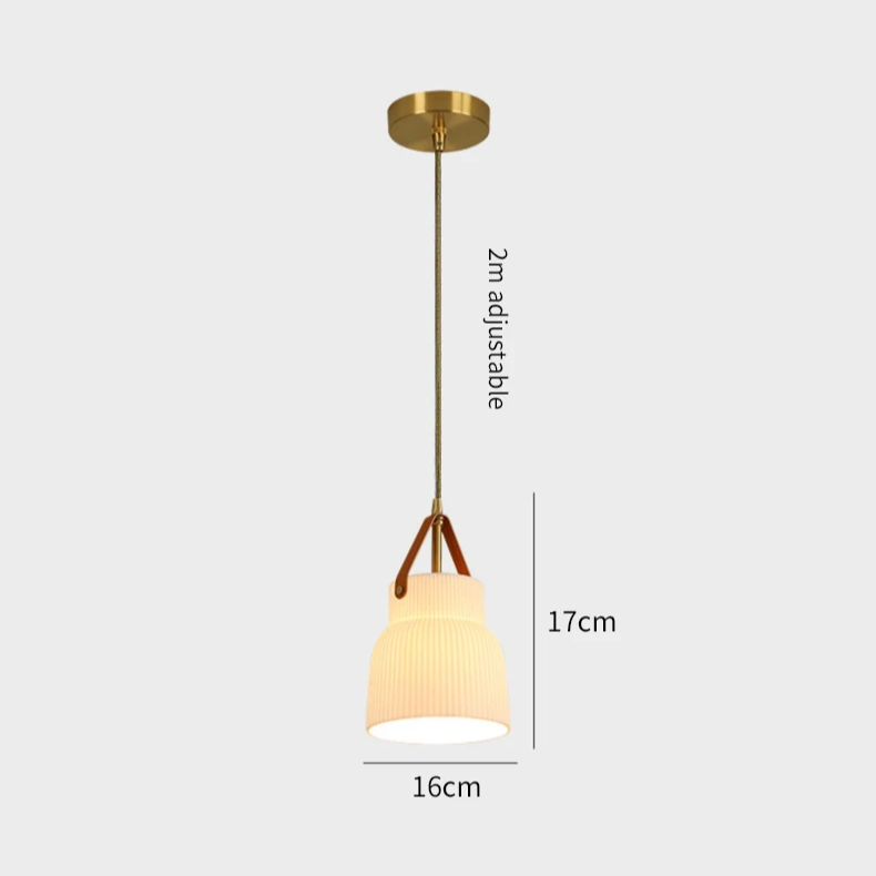 Nordic Ceramic Shard Pendant Lamp