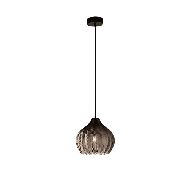 Nordic Style Wavy Glass Pendant Ceiling Lamp