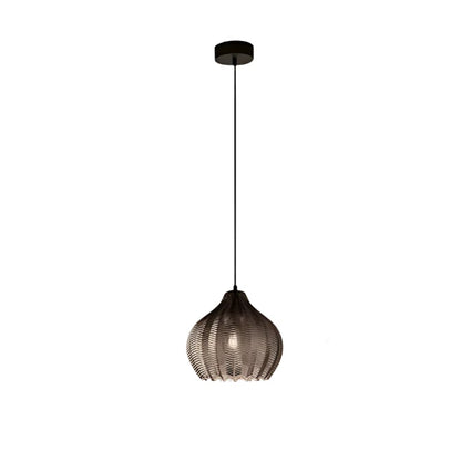 Nordic Style Wavy Glass Pendant Ceiling Lamp