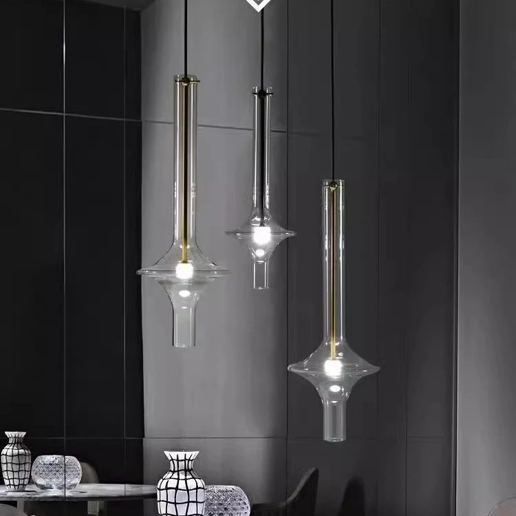 Nordic LED Glass Penta Wonder Pendant Lamp