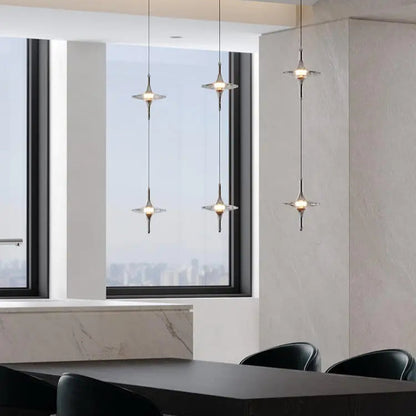 Star Rain Luxury Crystal Pendant Light