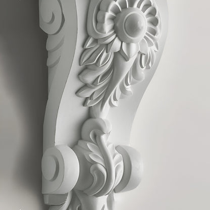 Leonardo Sculptural Plaster Retro Minimalist Wall Lamp